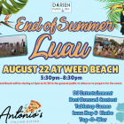 Part of event poster Luau 2025